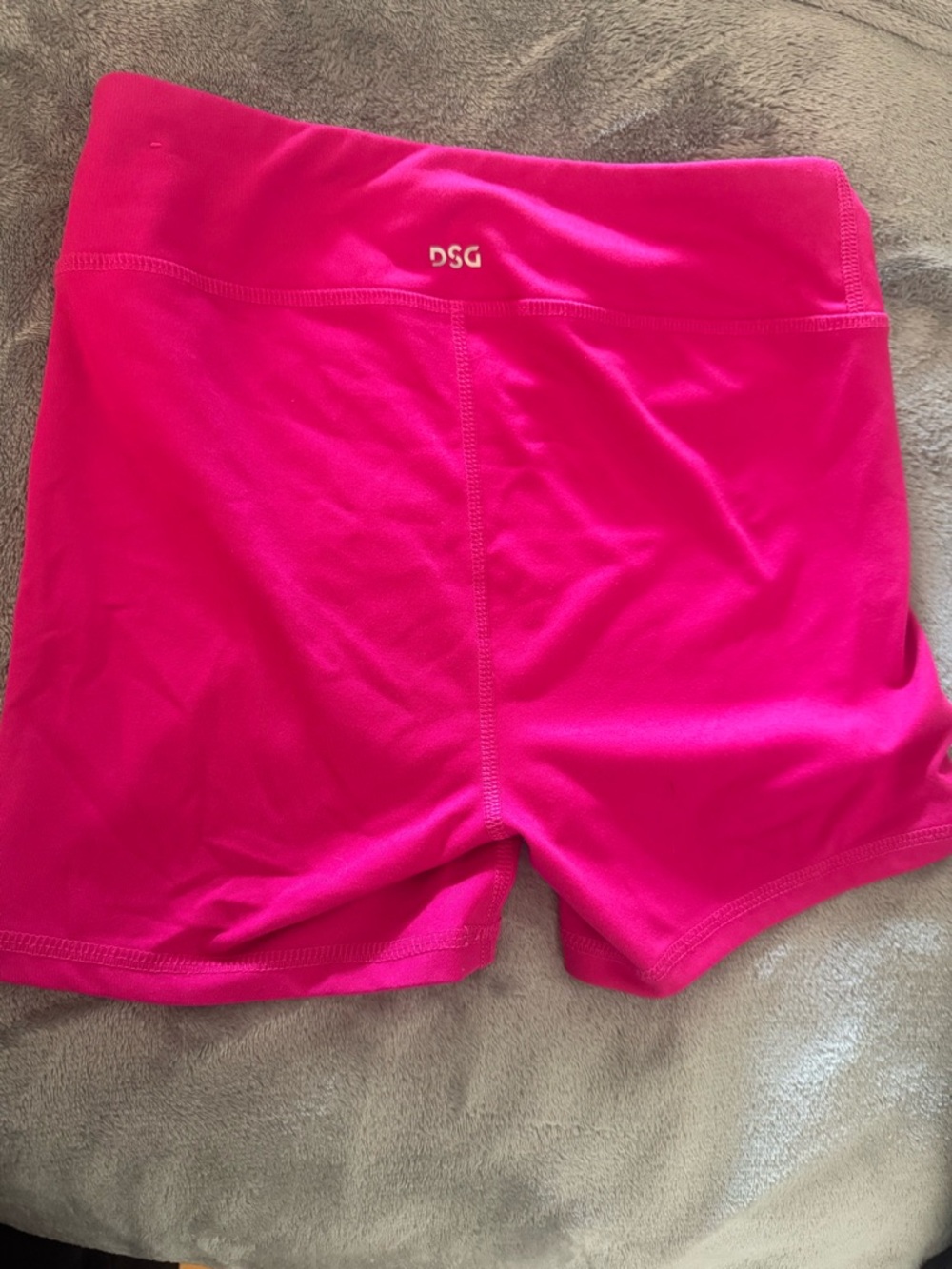DSG Bright Pink High-Waist Bike Shorts - Picture 4 of 4